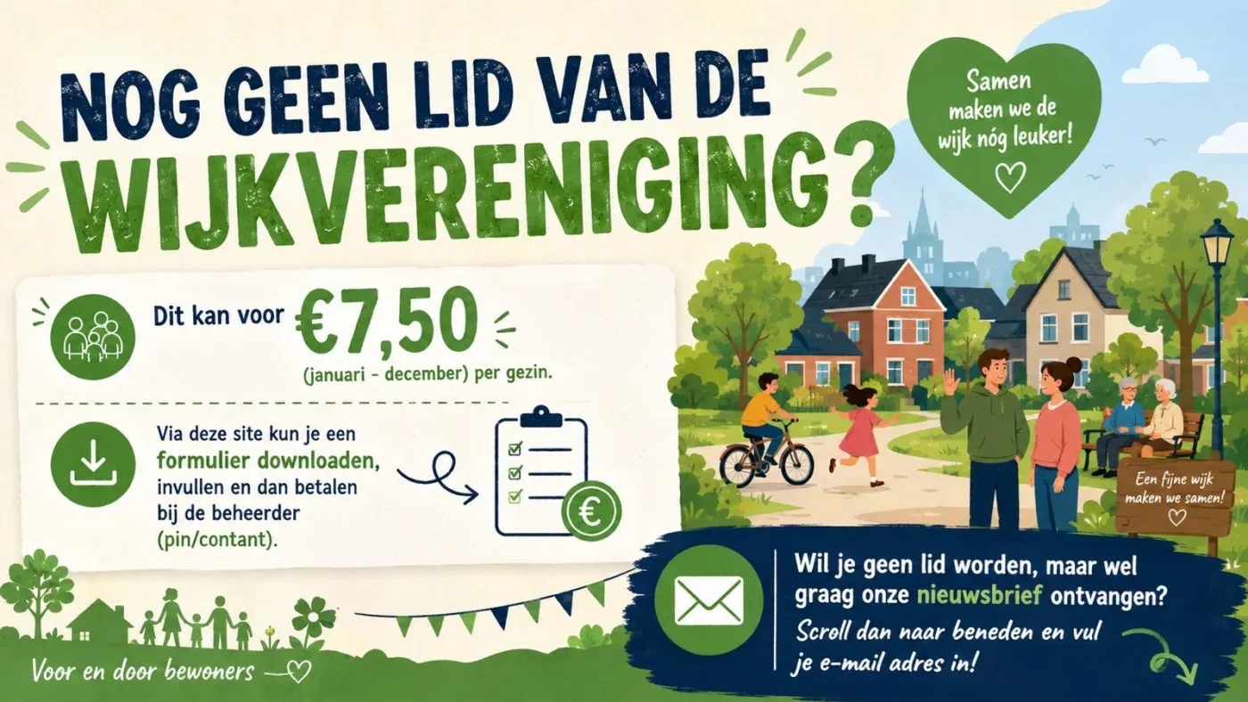 Foto's en aankondigingen van het wijkcentrum 1